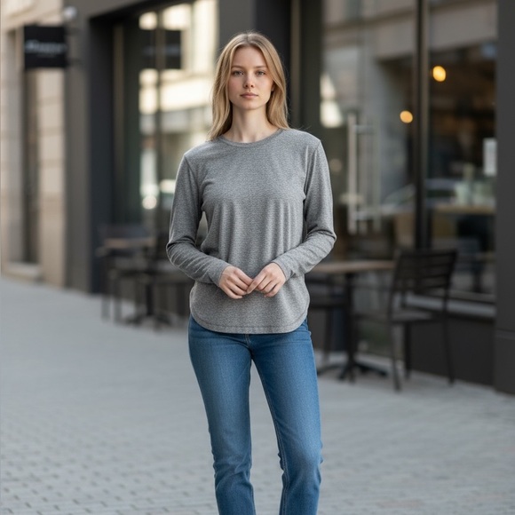 ✨ Lululemon Swiftly Tech Long Sleeve Top – Size 10 – Gray ✨ - Picture 1 of 4